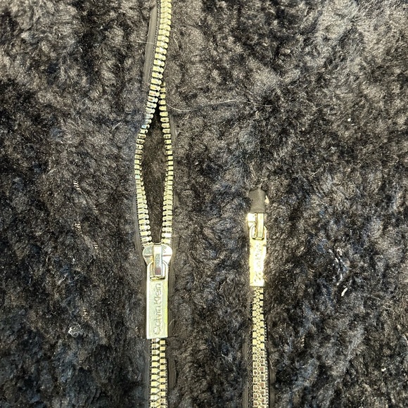 Calvin Klein Black Textured Jacket - Picture 3 of 7